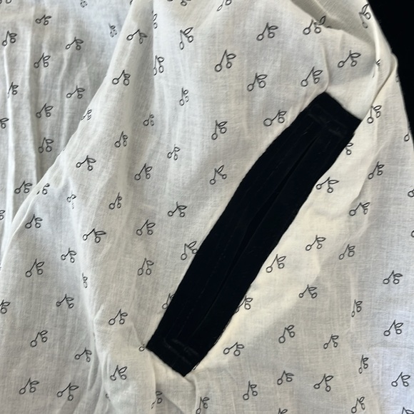 NWOT Bonpoint Black Velvet Cape Parisian Swan - Girls size 12 - Picture 5 of 5